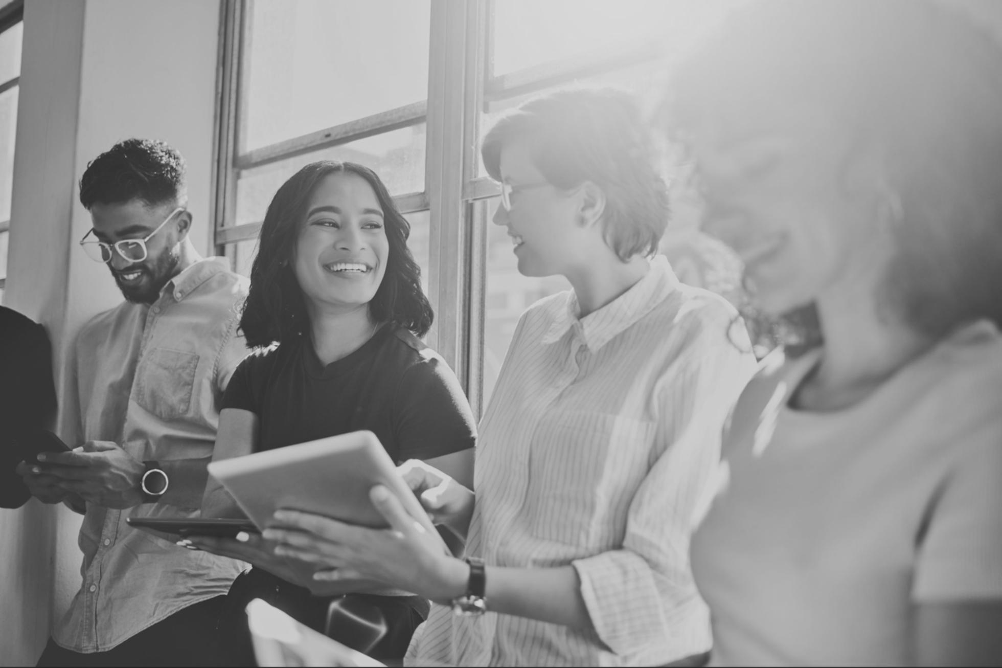 Collaborative learning environment with engaged students